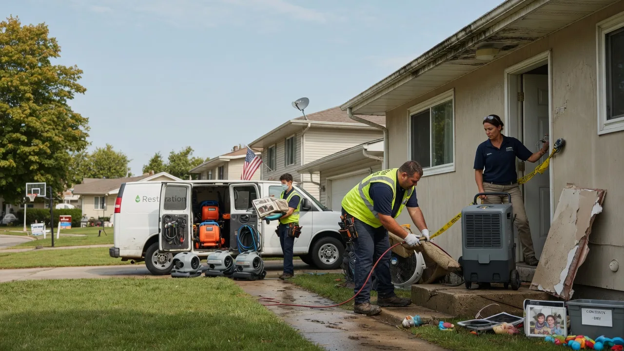 Water Damage Restoration in Deer Creek, IL near me